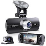 RRP £39.99 Range Tour Car Dash Cam Front and Rear, 1080P FHD Dual Dashcam 2.7in Dashboard 170°