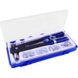 RRP £20.99 Heavy Blind Rivet Nut Tool Kit Hand Riveter Wrench Threaded Insert Rivnut Nutsert Kit