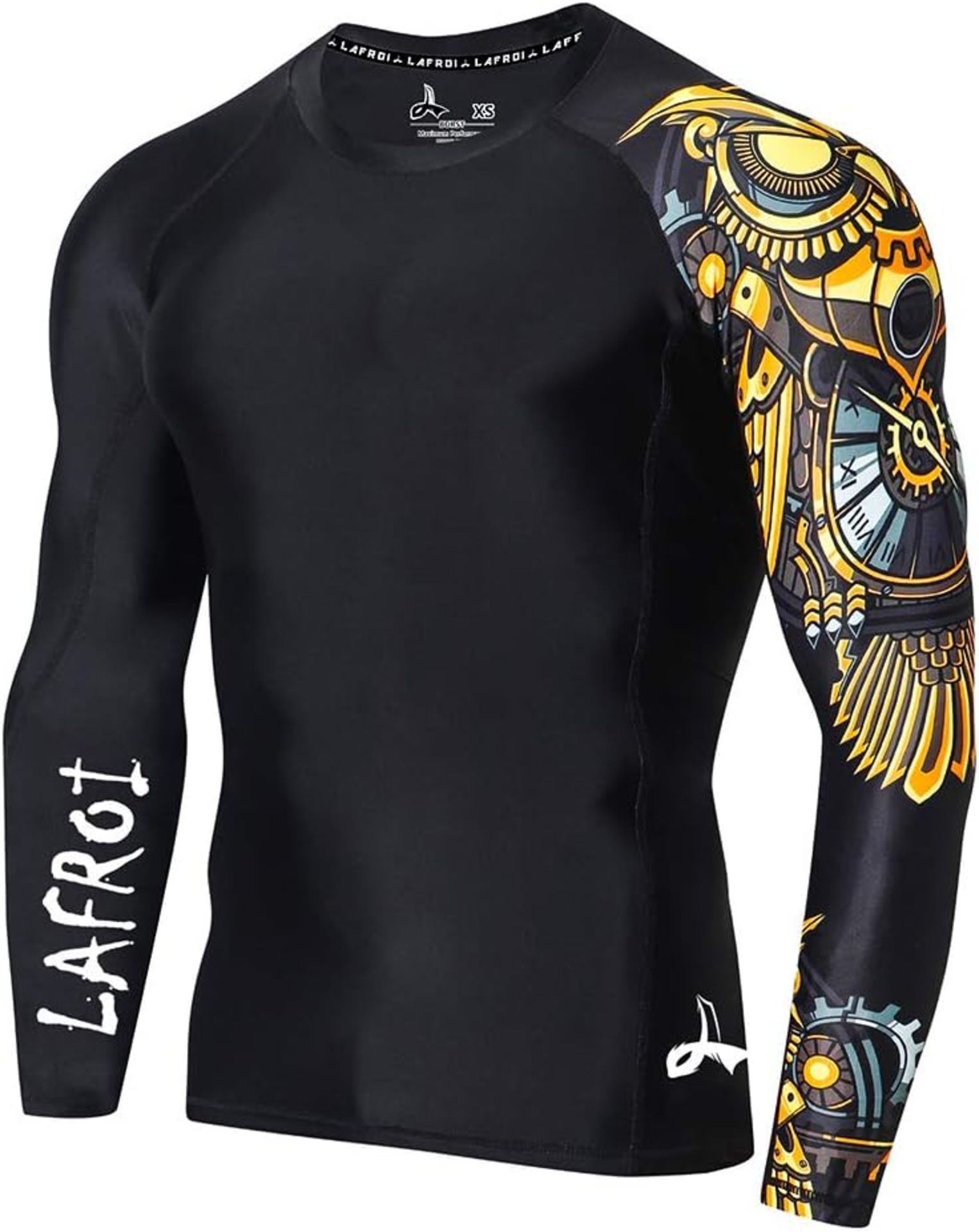 RRP £65 Collection of LAFROI Men's Sports Wear, 3pcs Compression Fit Tights Shorts and 2 x Long - Image 3 of 4