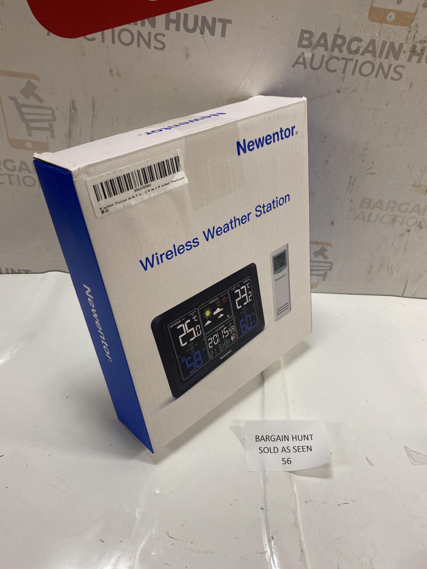 RRP £39.99 Newentor Wireless Weather Station with Outdoor Sensor, Indoor and Outdoor Temperature - Image 2 of 2
