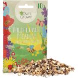 Set of 10 x Wildflower Meadow: 10g Premium Wildflower Seed Mix for Planting - Idyllic Bee and