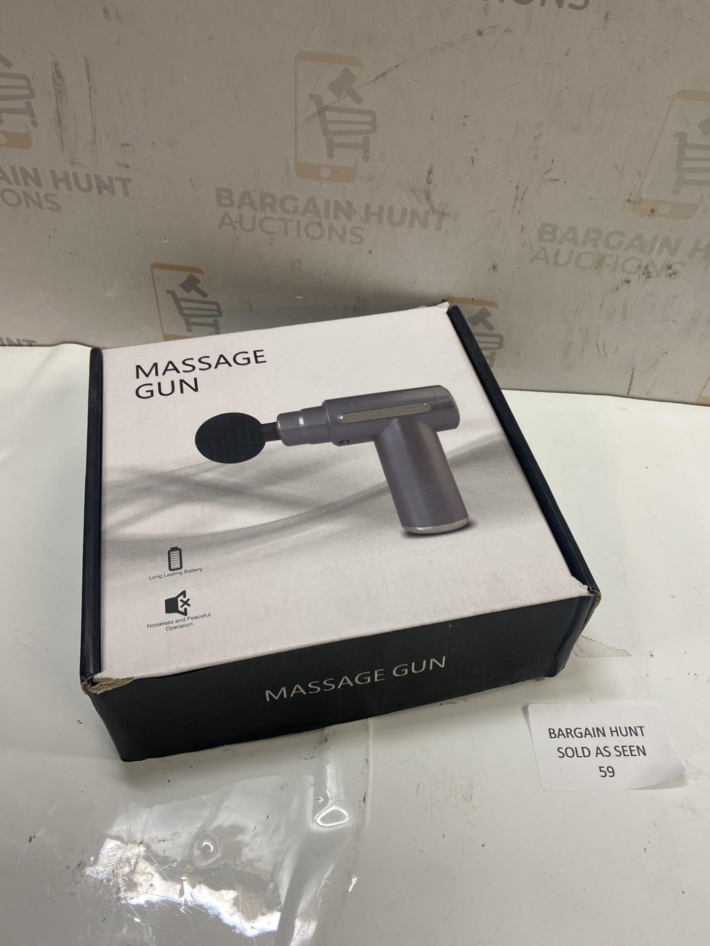 Mini Massage Gun Deep Tissue - Portable 6 Speeds Handheld Muscle Massager Type-C Charging, Super - Image 2 of 2