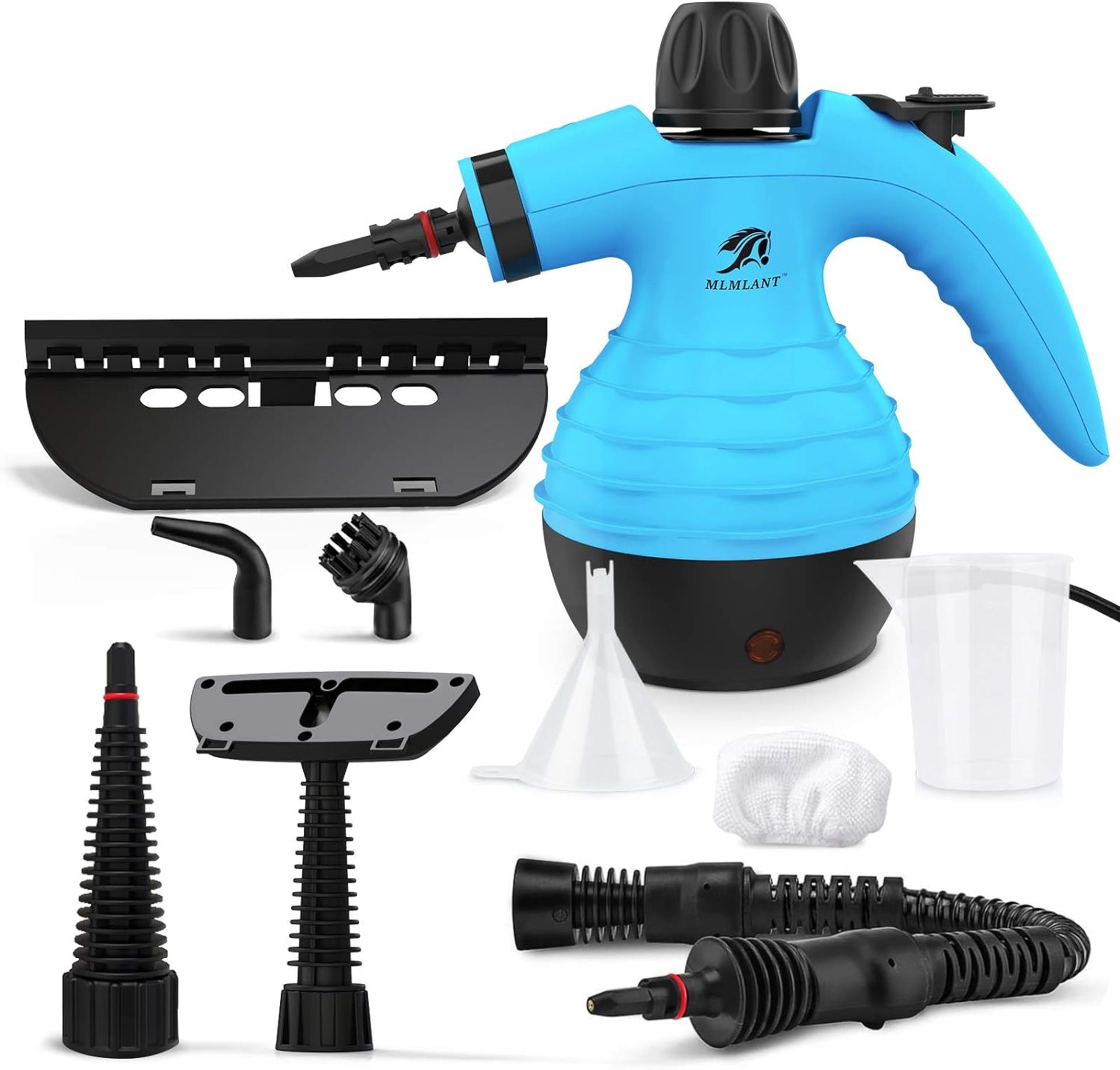 RRP £39.99 MLMLANT Hand Held Steam Cleaner for Cleaning The Home Multi Purpose Steam Cleaner
