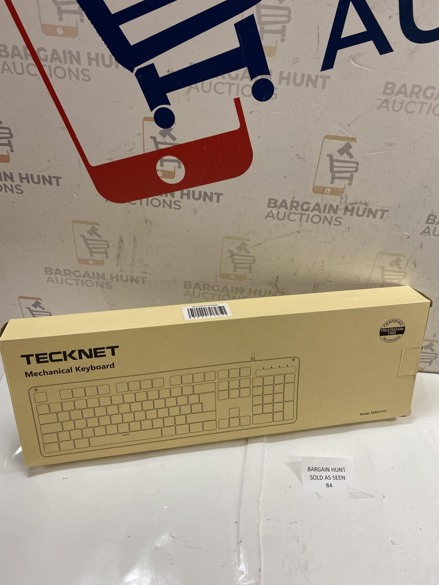 RRP £34.99 TECKNET Mechanical Gaming Keyboard, 15 RGB Backlit Mechanical Keyboard Wired, 105 Keys - Image 2 of 2