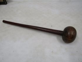 Large headed Zulu Knobkerrie L60cm approx