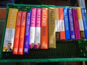 A tray of Millers Collectables books (tray not included)