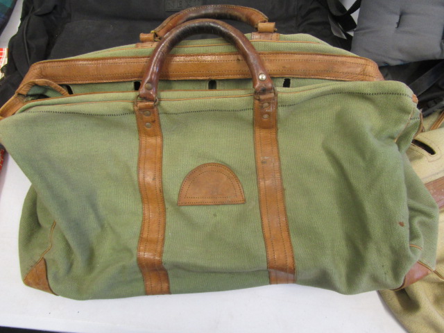 vintage bags,a rucksack and a Next suit bag - Image 2 of 5