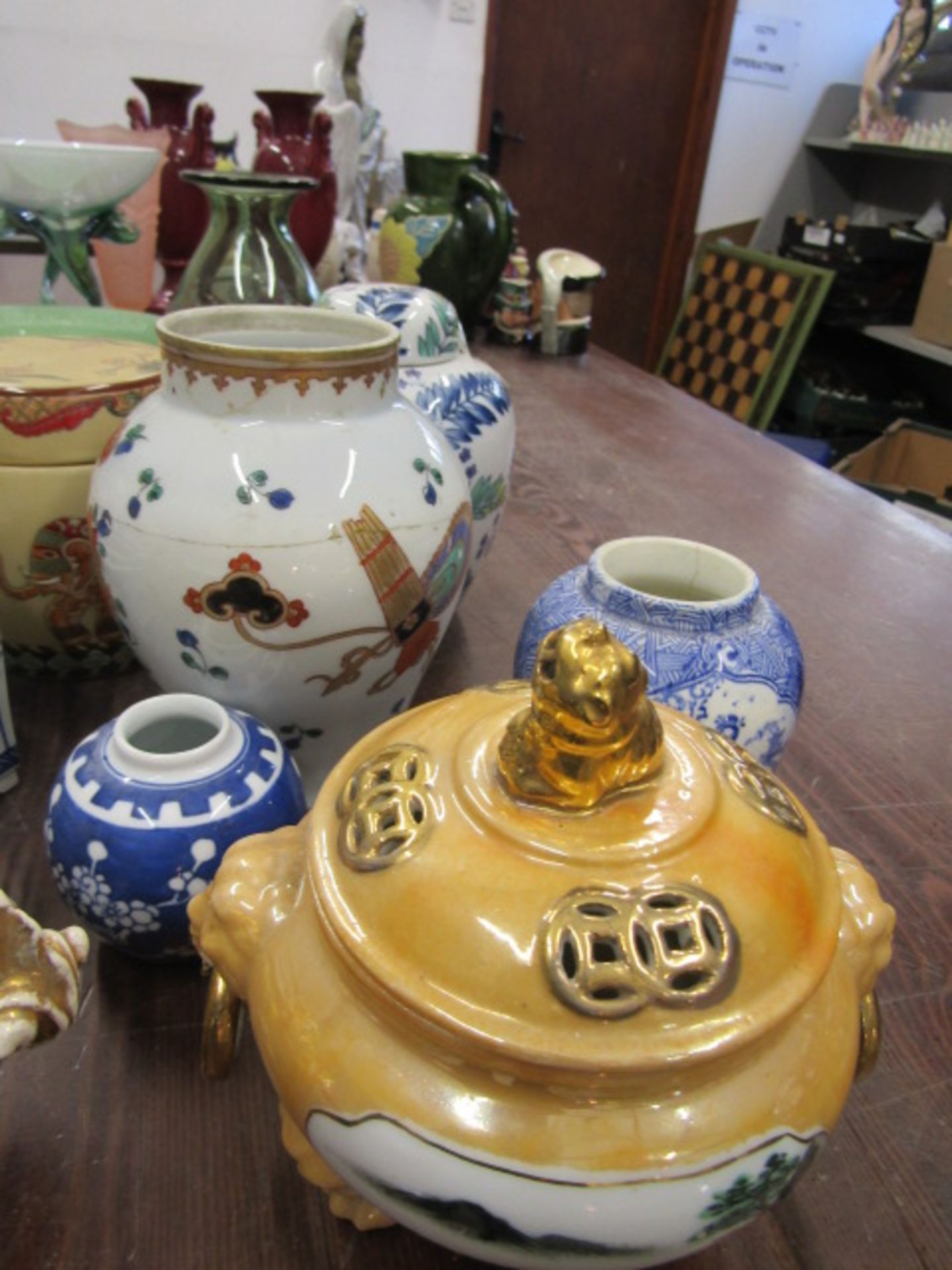 Job lot Oriental ceramics - Image 6 of 9