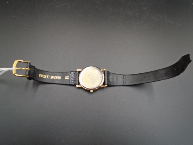 A Verity quartz gents watch - black leather strap. - Image 4 of 4