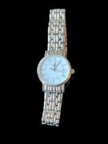 Longines ladies stainless steel watch, model number: L4220416 / 34543783 This stainless steel case