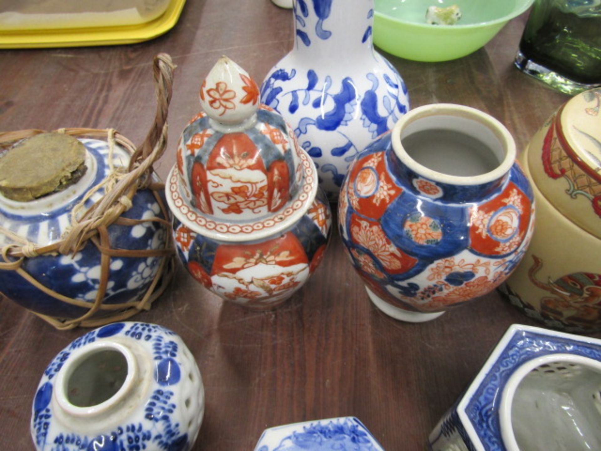 Job lot Oriental ceramics - Image 8 of 9