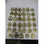 A quantity of horse brasses 35 in total