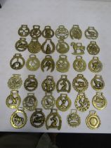 A quantity of horse brasses 35 in total