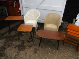 job lot furniture inc wicker chairs, bed table etc