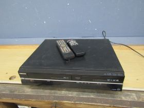 Toshiba DVD/VHS player with remote from a house clearance