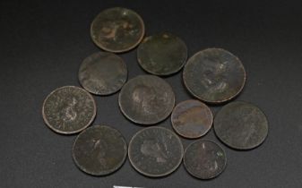 Quantity of mixed dating: 1673; 1853; 1874;1806 plus further copper coins