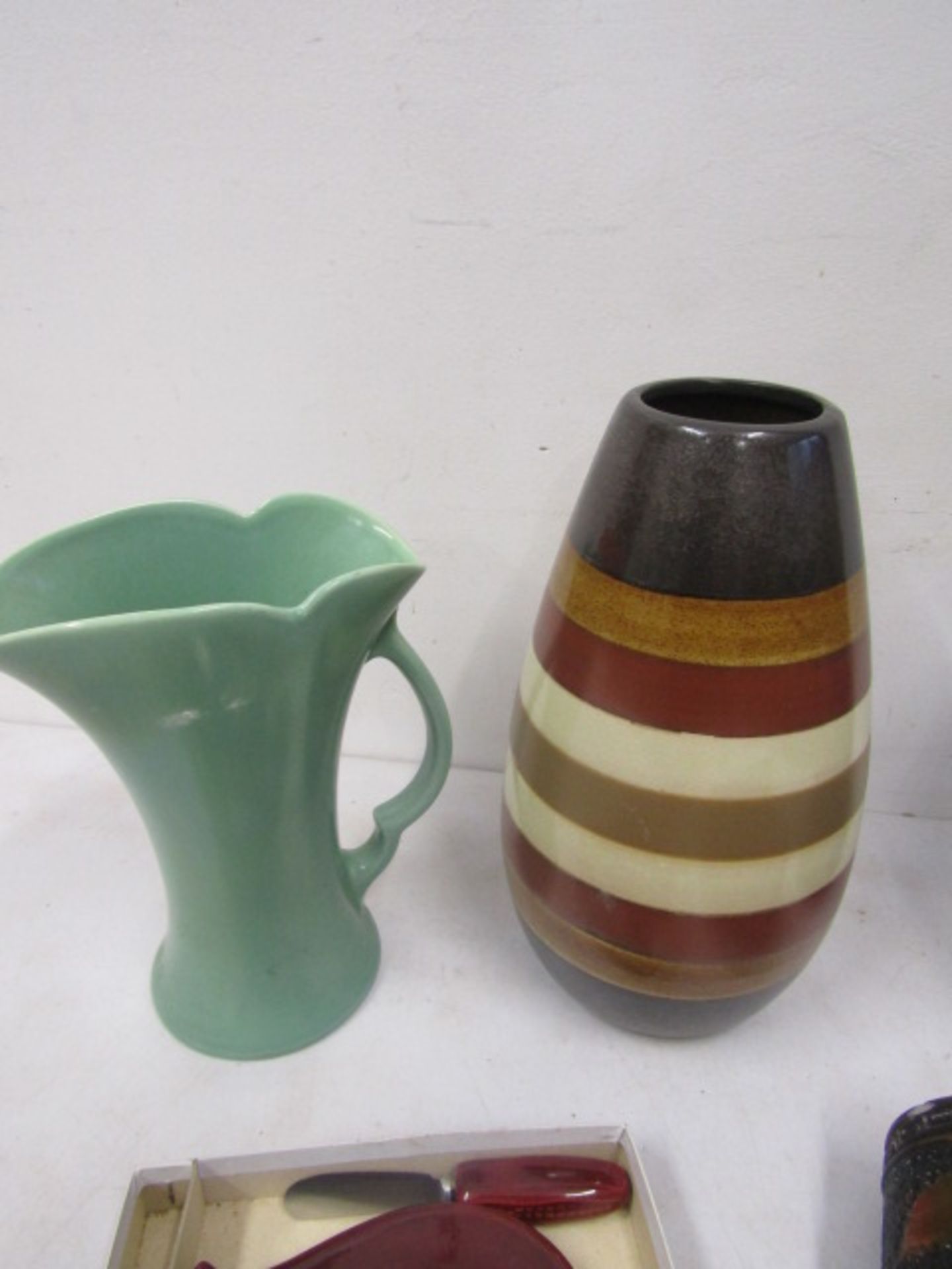 Oriental wall vases and various jugs and vases - Image 6 of 8