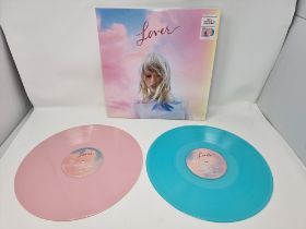 Taylor Swift Lover Pink & Blue Limited Edition Double Vinyl Album