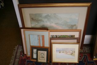 Collection of paintings and prints