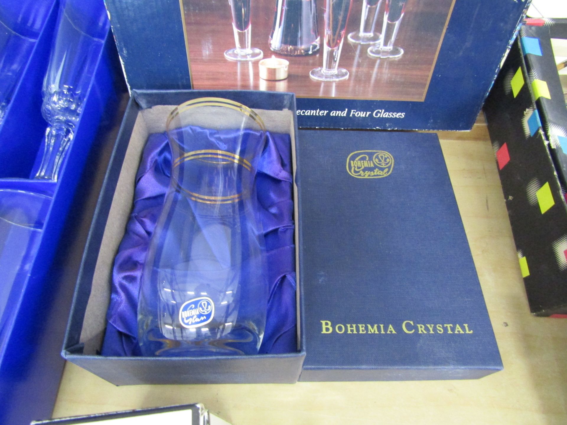 Boxed glassware to include Bohemia Crystal, Wedgwood and Whittard's of Chelsea etc - Image 5 of 6