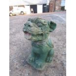 Foo dog concrete garden ornament 54cmH