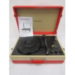 Ricatech suitcase record player