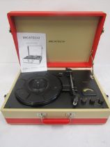 Ricatech suitcase record player