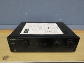 Pioneer A-400 stereo amplifier with manual from a house clearance