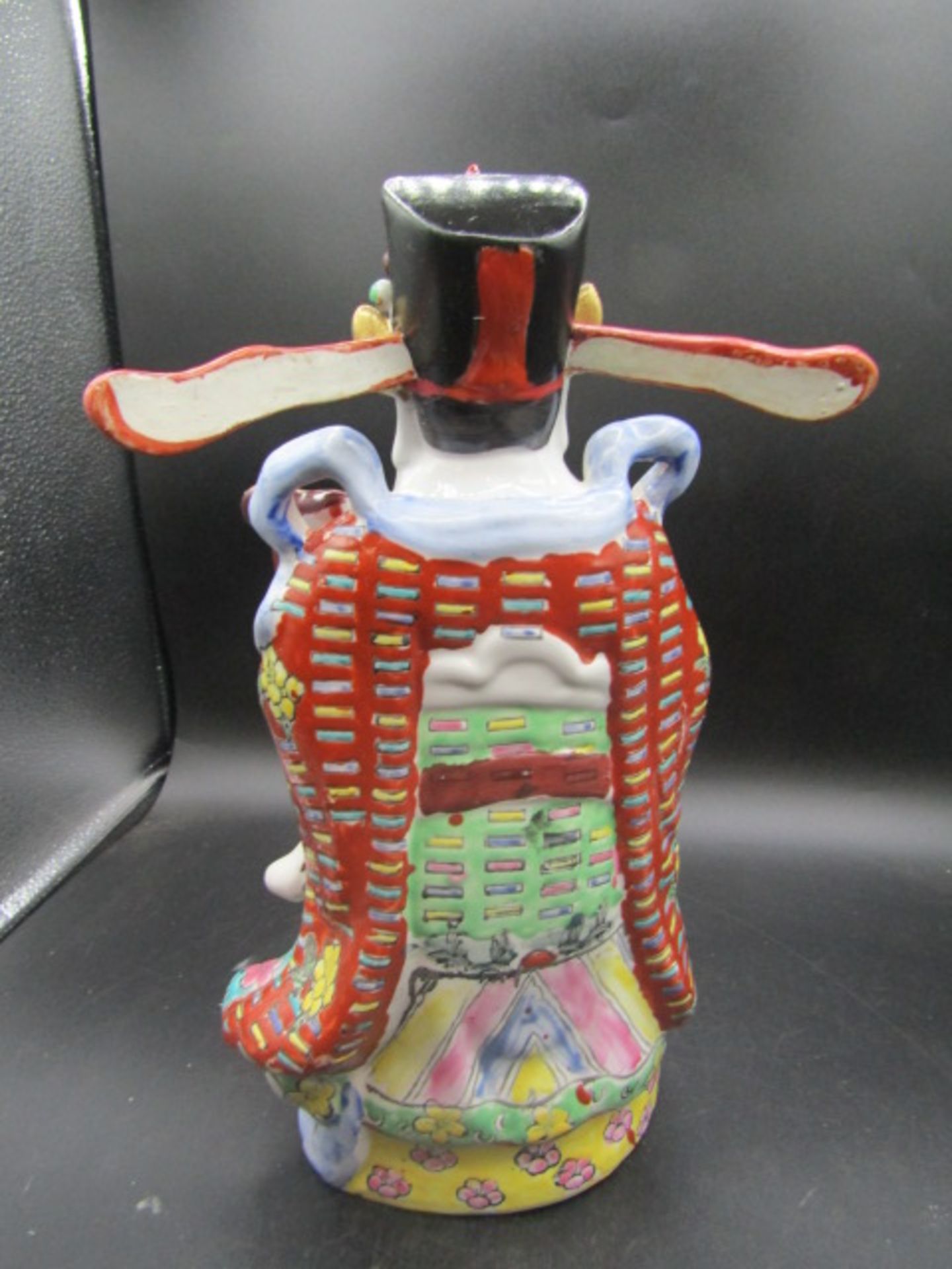 Vintage Chinese wise man 36cmH - Image 3 of 4