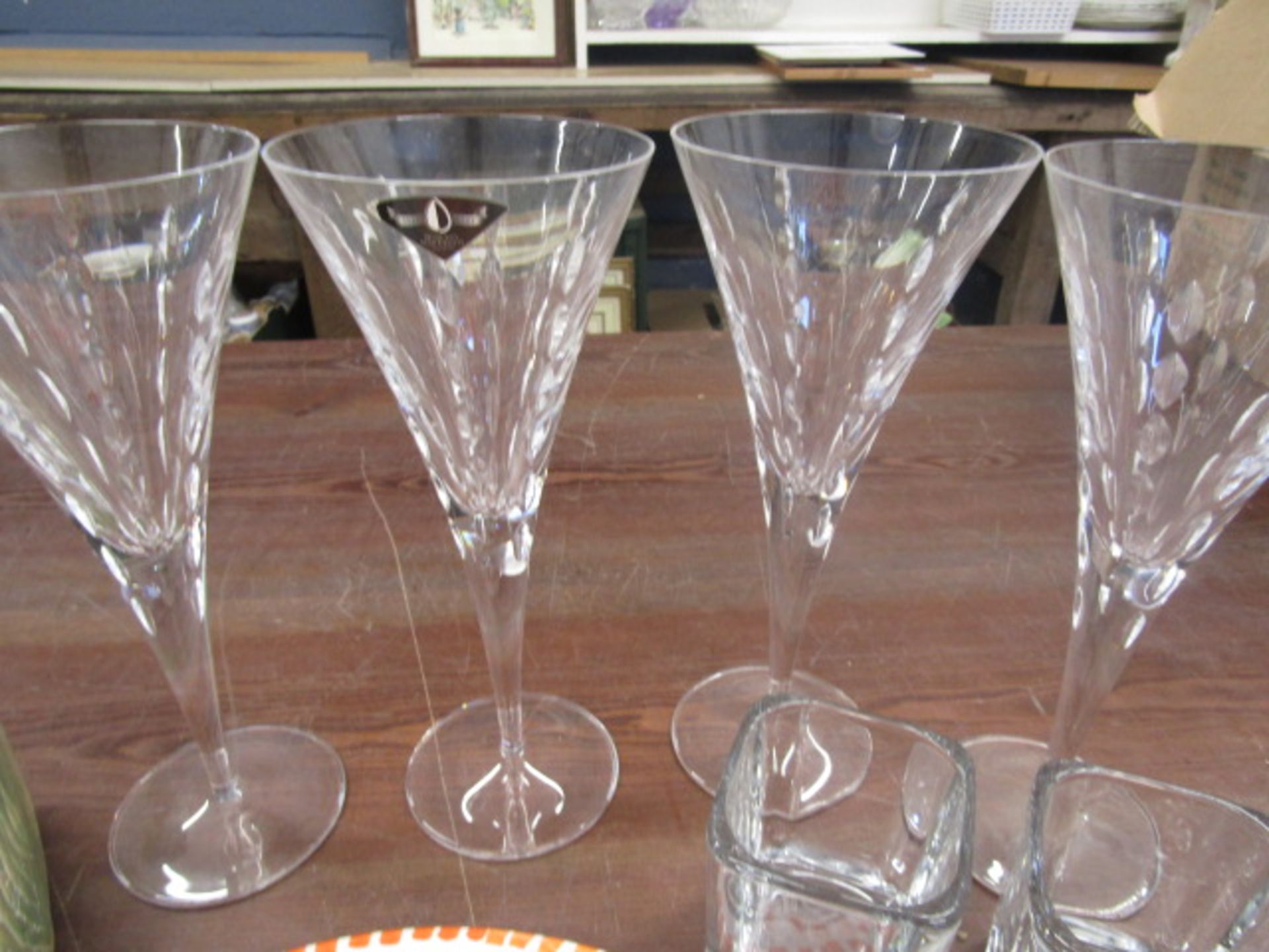 China and glass/ lead crystal glasses - Image 2 of 9