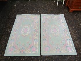 2 Rugs 88cm x 147cm approx