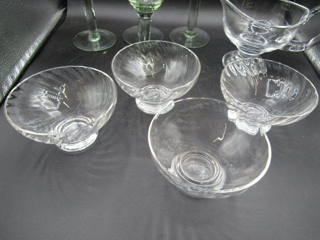 set 4 fruit bowls, nice jug and large wine glasses - Image 2 of 5