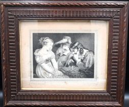 Meyer (Henry 1782-1847). two framed and glazed stipple engravings print by A. E Chalon Esq. RA