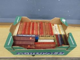 Box of vintage books to include Observer's