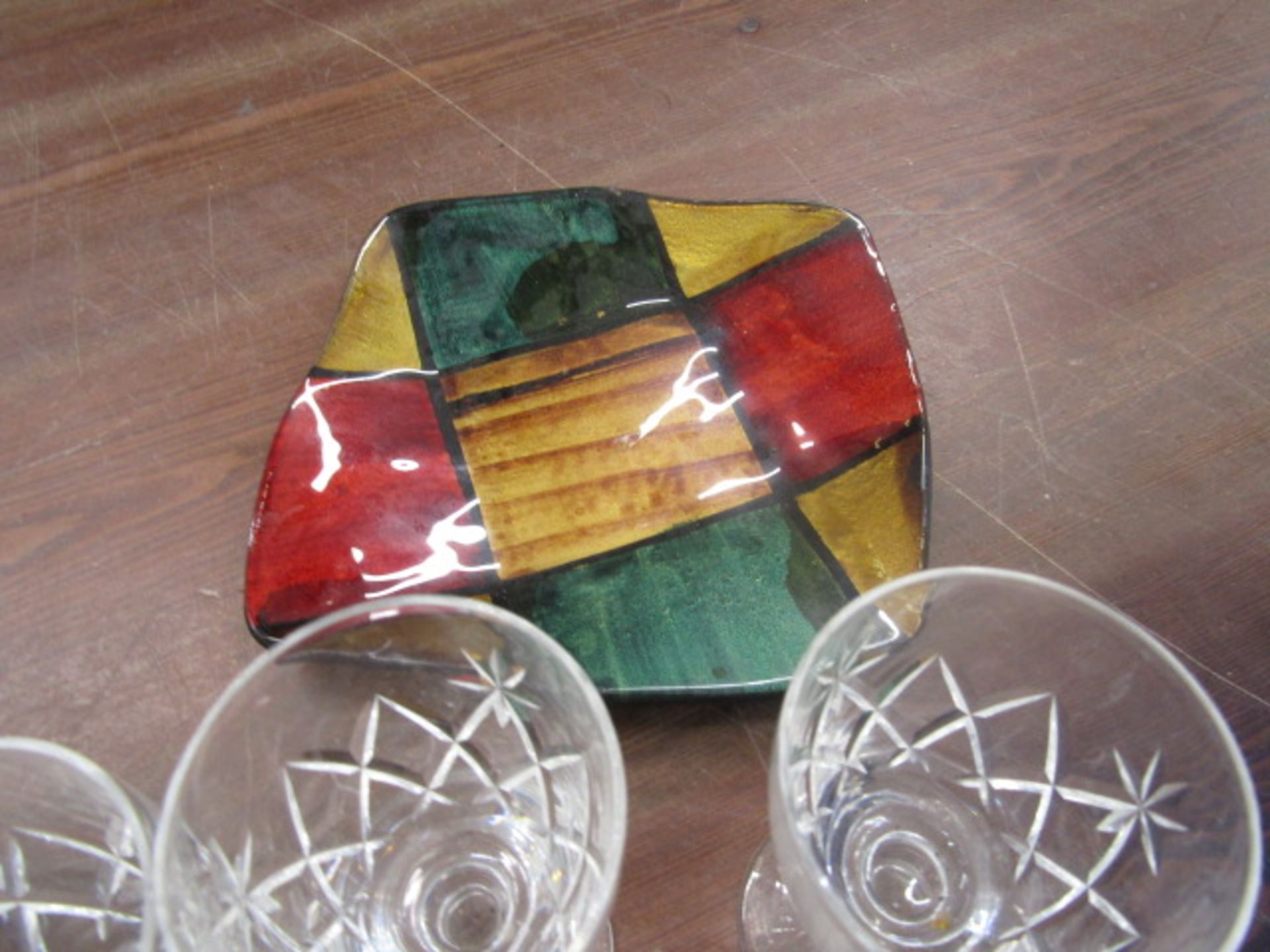 A box various china and glass inc fruit set - Image 4 of 8