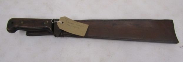 1943-45 square tipped machete
