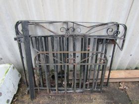 Wrought iron garden gates H90cm approx