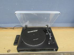 Silver Crest turntable with remote from a house clearance