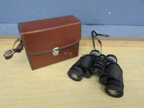 Vintage Tasco binoculars in case