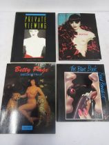 4 Erotica/Pin-up books inc Taschen, Brad Benedict, Helmut Newton