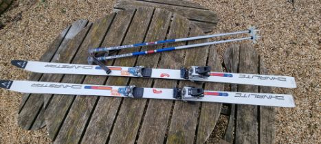 Set of Skis and Poles