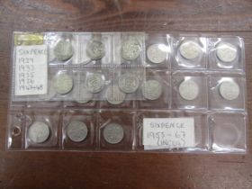 sixpence collection- description in pictures