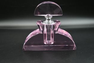 Pink Art Deco Style Perfume Bottle (based on an original design)