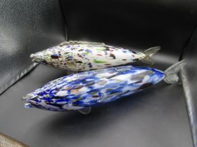 2 Romanian glass fish 53cmL