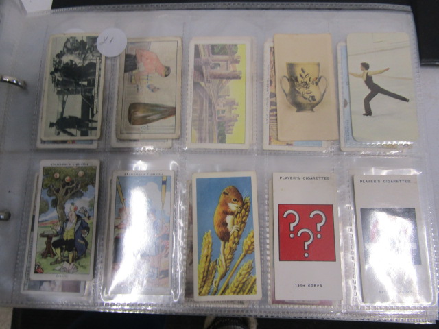 A large cigarette card collection to include many full sets dating back to the early 1920's to - Image 24 of 55