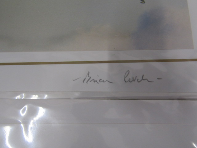 Les Vowels signed photo of Piper Warrior II titled 'The Empty Seat' along with  Aviation cards - Image 4 of 10