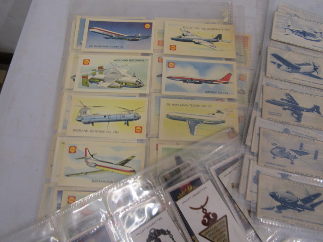 A large cigarette card collection to include many full sets dating back to the early 1920's to - Image 20 of 55