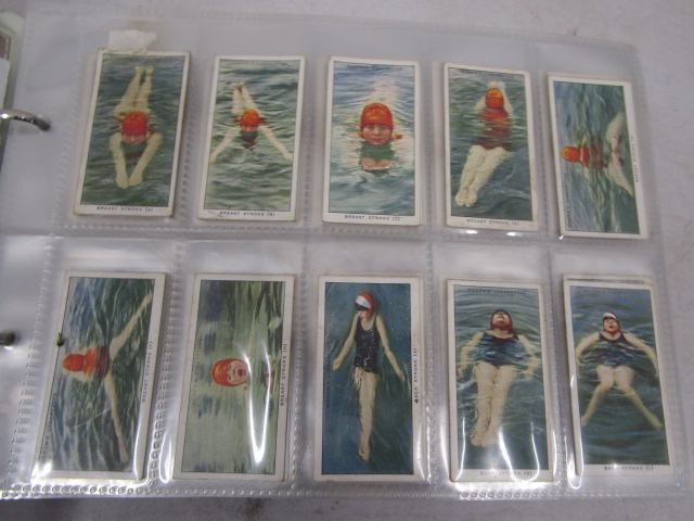 A large cigarette card collection to include many full sets dating back to the early 1920's to - Image 36 of 55