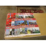 Collection of mostly 1970's Airfix magazines