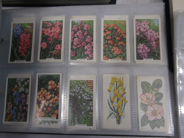 A large cigarette card collection to include many full sets dating back to the early 1920's to - Image 15 of 55